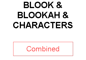 BLOOK & BLOOKAH & CHARACTERS