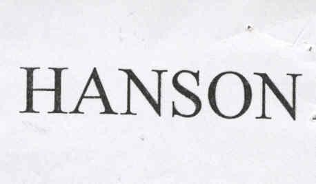 HANSON