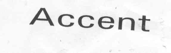 ACCENT