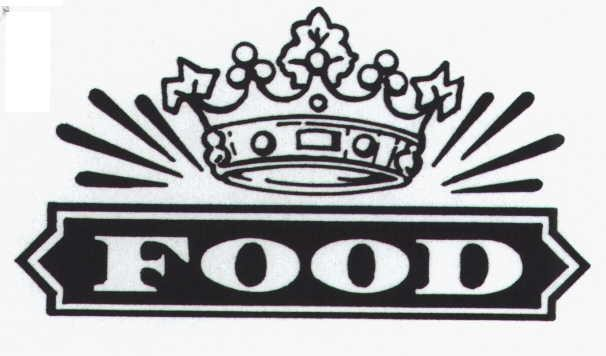 FOOD LABEL WITH CROWN DEVICE