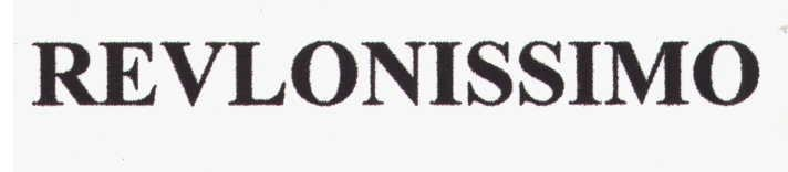 REVLONISSIMO
