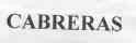 CABRERAS (WORD-BLOCK LETTERS)