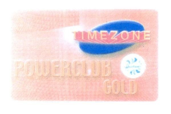 TIMEZONE POWERCLUB GOLD AND LOGO