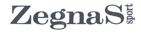 ZEGNA S SPORT LOGO