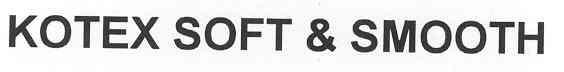 KOTEX SOFT & SMOOTH