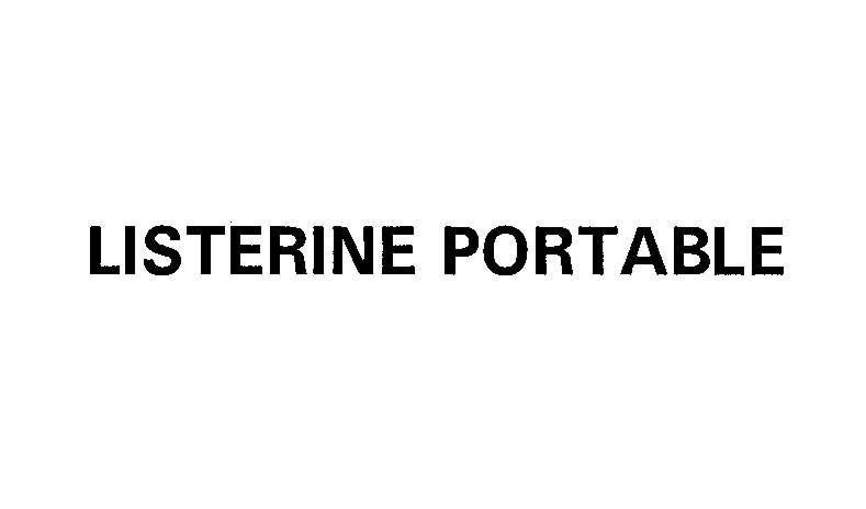 LISTERINE PORTABLE
