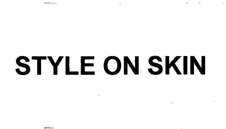 STYLE ON SKIN