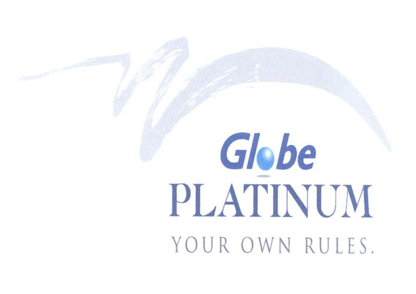 GLOBE PLATINUM YOUR OWN RULES AND A SILVER ART LINES OVER THE MARK