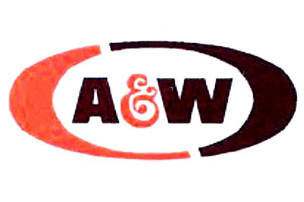A & W IN OVAL
