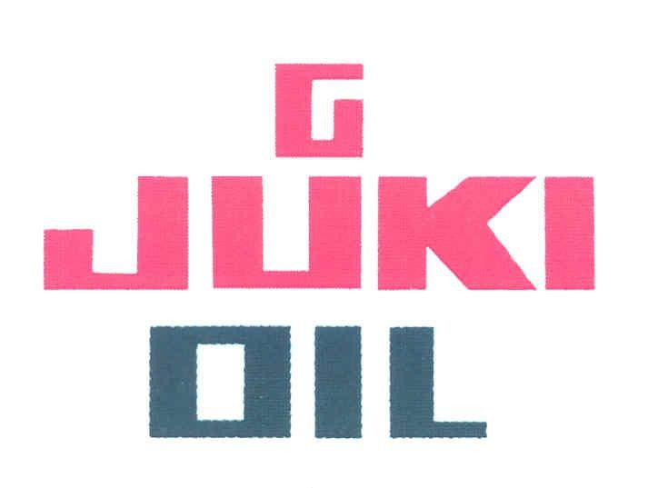 JUKI OIL AND LOGO