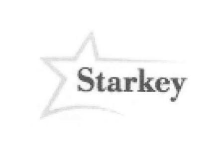 STARKEY AND STYLIZED STAR DESIGN