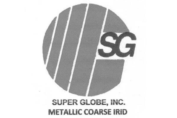 SG SUPER GLOBE, INC. METALLIC COARSE IRID