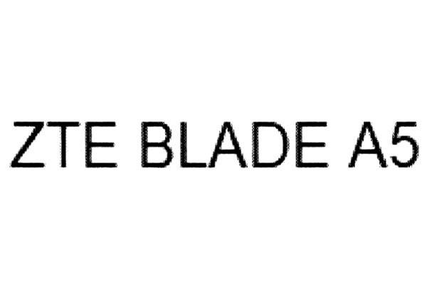 ZTE BLADE A5