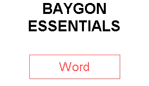BAYGON ESSENTIALS