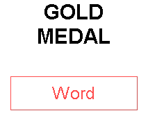 GOLD MEDAL