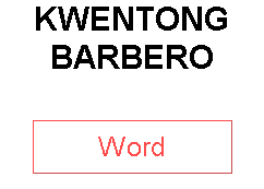 KWENTONG BARBERO