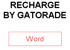 RECHARGE BY GATORADE