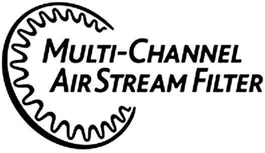 MULTI-CHANNEL AIR STREAM FILTER