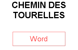 CHEMIN DES TOURELLES