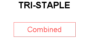 TRI-STAPLE
