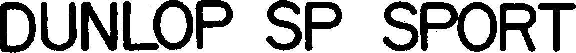 DUNLOP SP SPORT
