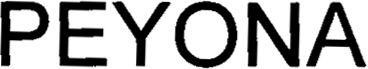 PEYONA