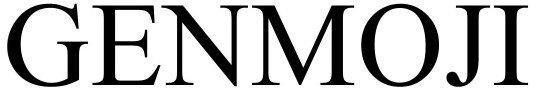 GENMOJI