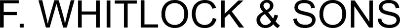 F. WHITLOCK & SONS