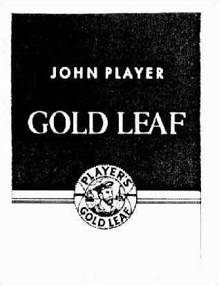 JOHN PLAYER GOLD LEAF