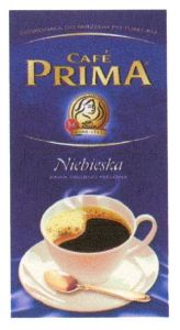CAFÉ PRIMA Niebieska