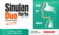 Sinulan Duo Forte podwójne działanie suplement diety w trosce o Twoje drogi oddechowe zatoki nos oskrzela WALMARK