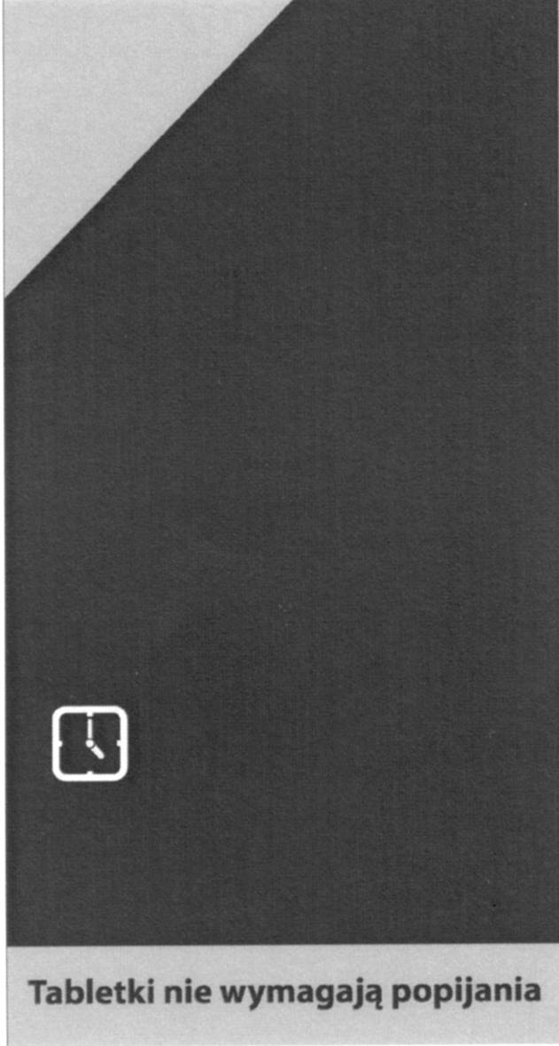 Tabletki nie wymagają popijania