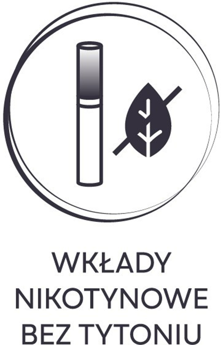 WKŁADY NIKOTYNOWE BEZ TYTONIU