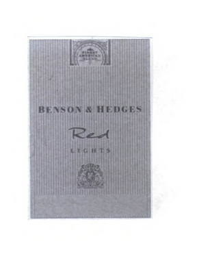 RED - BENSON & HEDGES