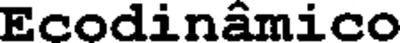 ECODINÂMICO