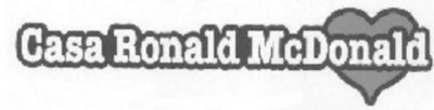 CASA RONALD MCDONALD
