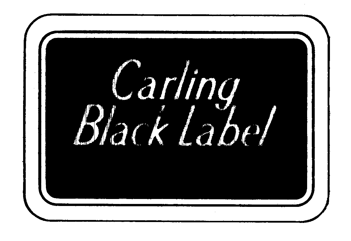 CARLING BLACK LABEL