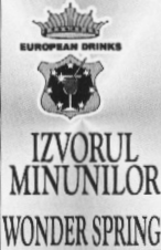 EUROPEAN DRINKS IZVORUL MINUNILOR