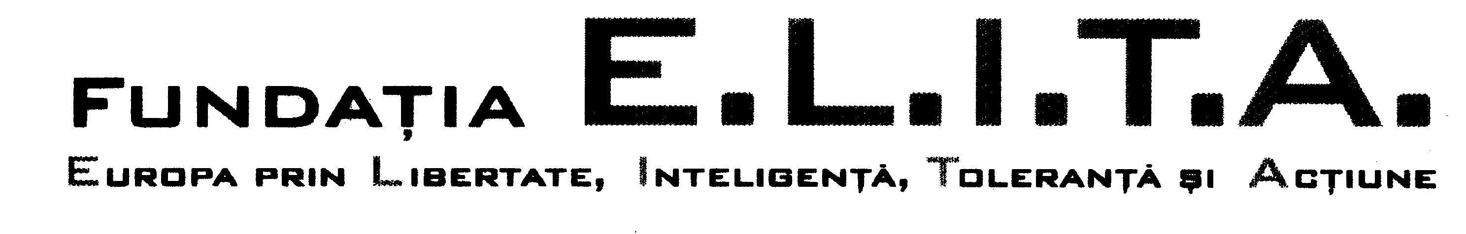 FUNDATIA E.L.I.T.A. EUROPA PRIN LIBERTATE, INTELIGENTA, TOLERANTA SI ACTIUNE