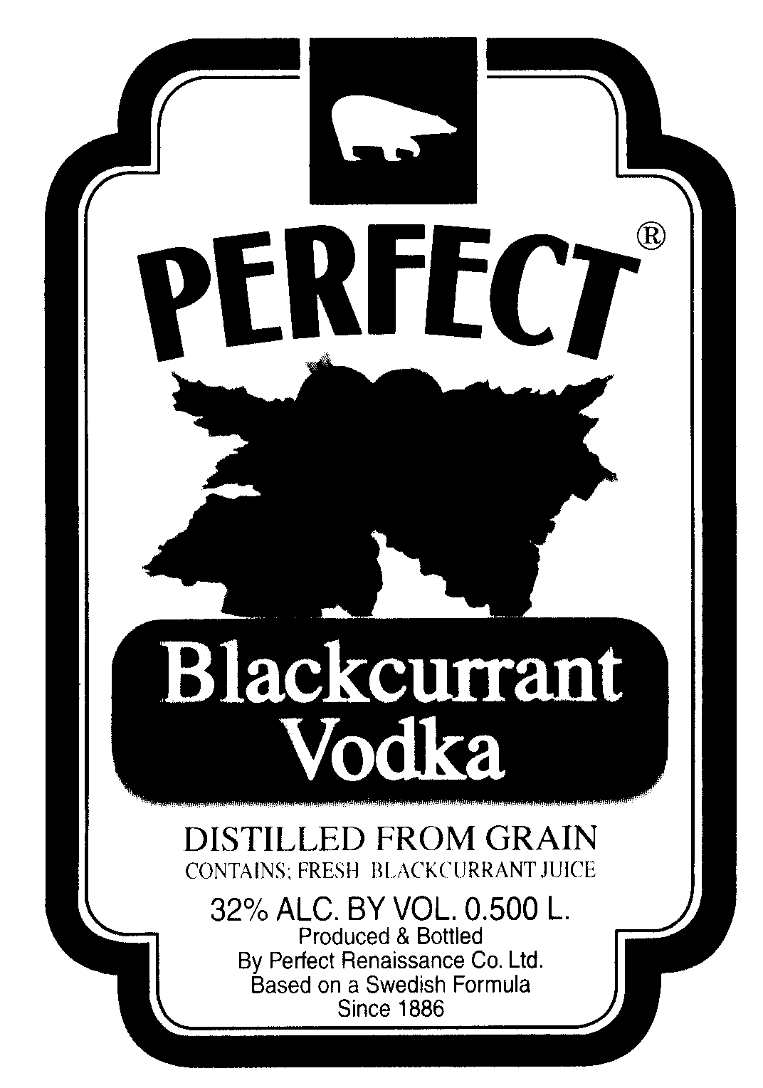 PERFECT BLACKCURRANT VODKA