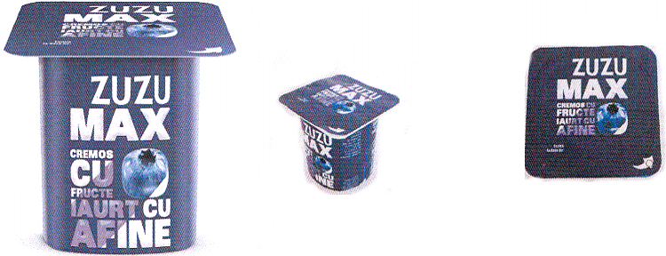 ZUZU MAX CREMOS CU FRUCTE, IAURT CU AFINE