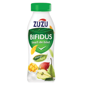 ZUZU BIFIDUS Iaurt de băut Mango şi Pară