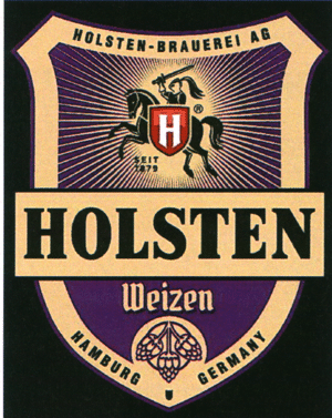 HOLSTEN - BRAUEREI AG H HOLSTEN Weizen HAMBURG GERMANY