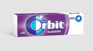 Wrigley’s Orbit Blueberry Sugarfree