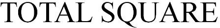 total square