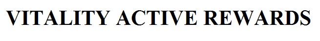 vitality active rewards