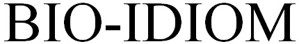bio-idiom