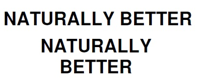 naturally better