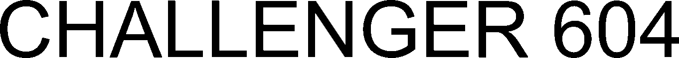 CHALLENGER 604