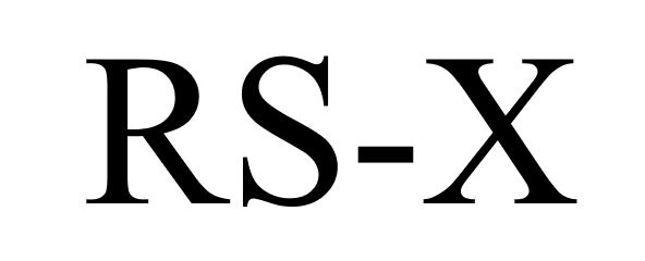 RS-X RSX